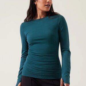 Athleta Foresthill Ascent Seamless Top size XS